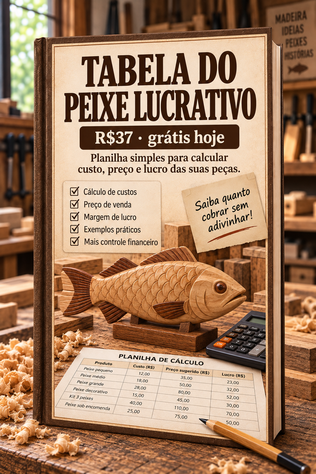 Capa do bônus Tabela do Peixe Lucrativo